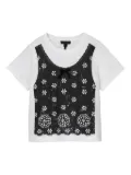 Marc Jacobs top-print cotton T-shirt - White