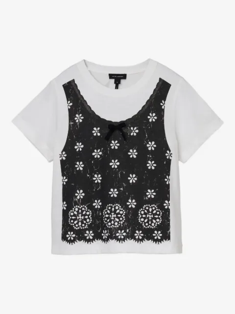Marc Jacobs top-print cotton T-shirt