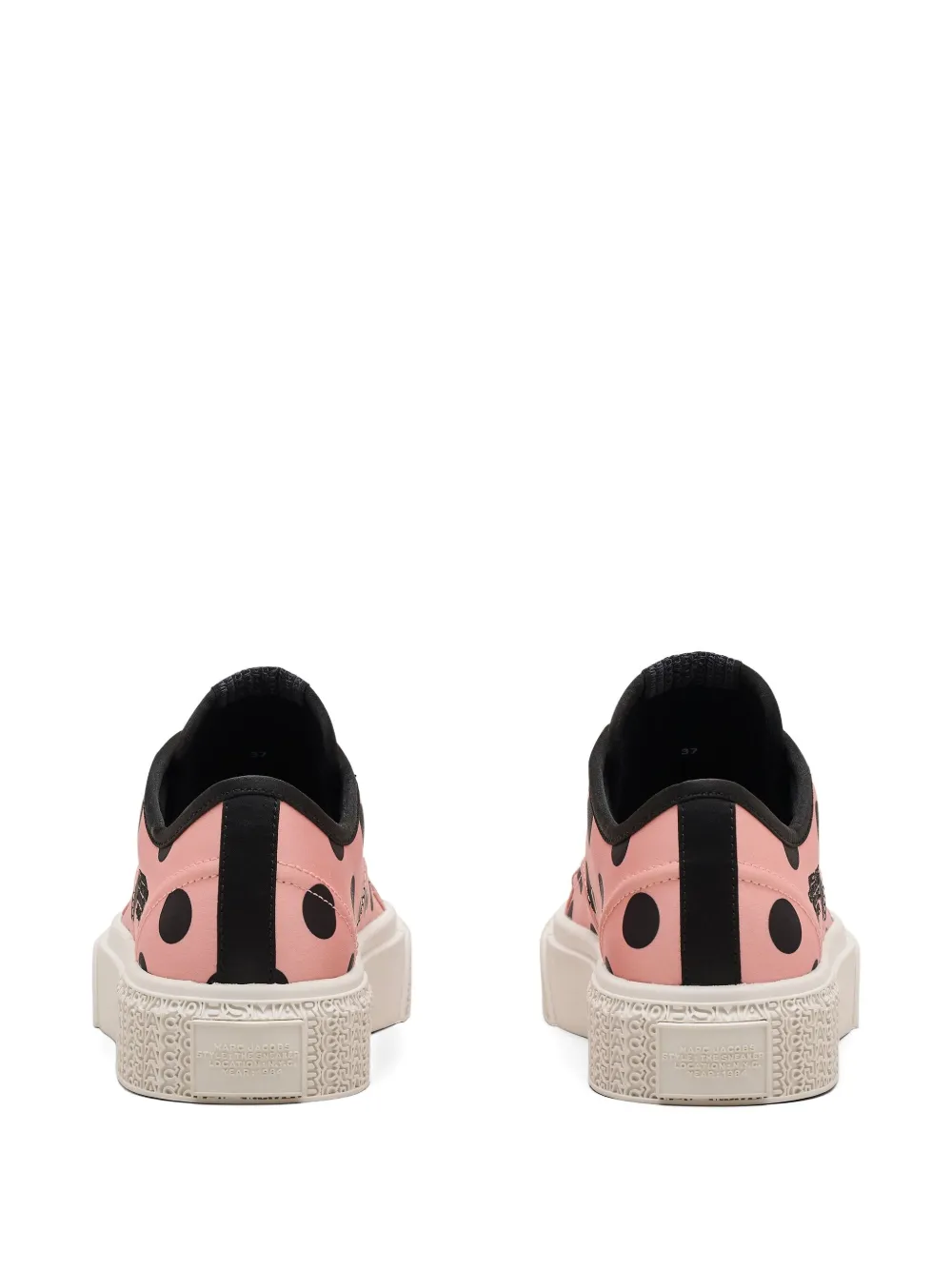 Marc Jacobs polka-dot platform trainers Pink