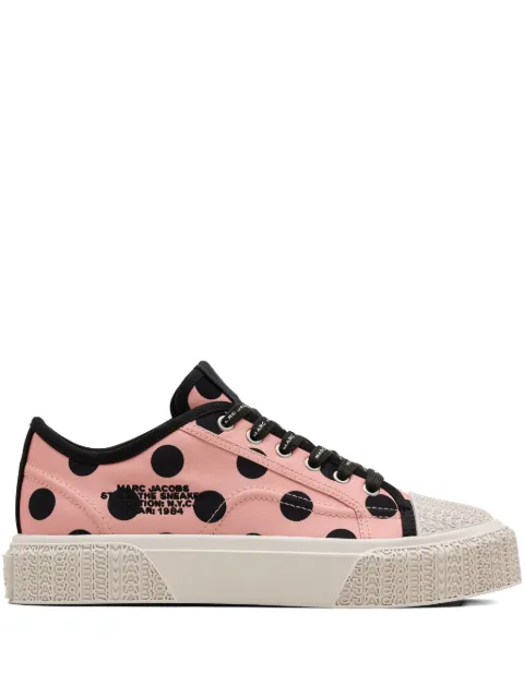 Marc Jacobs polka-dot platform trainers