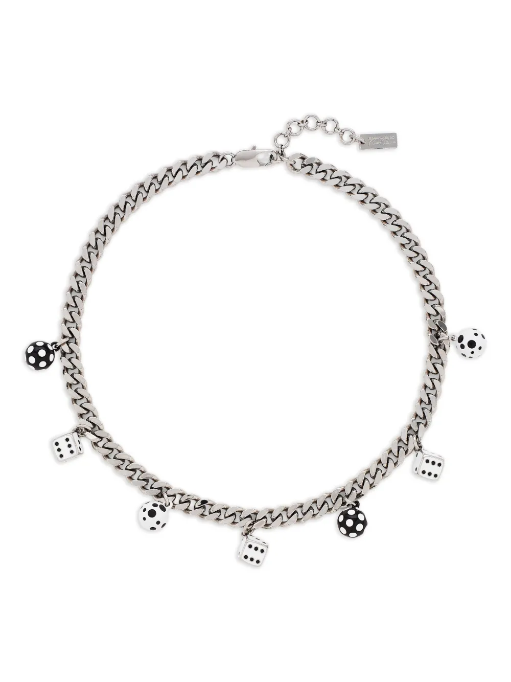 Marc Jacobs x Derrick Adams The Dice charm necklace | Silver | Image 1