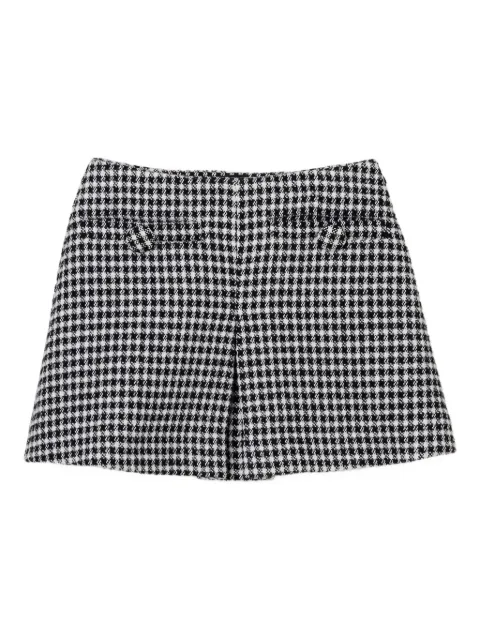 Marc Jacobs gingham tweed mini skirt