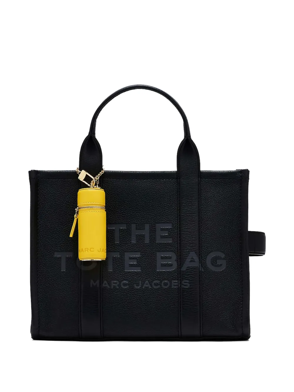 Marc Jacobs The Lipstick Case Bag Charm In Yellow