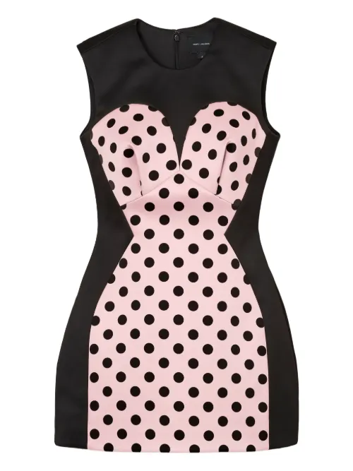Marc Jacobs robe à pois - Noir - Marc Jacobs - Modalova