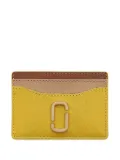 Marc Jacobs two-tone leather card case - Yellow