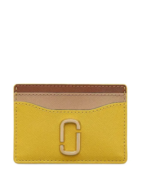 Marc Jacobs two-tone leather card case