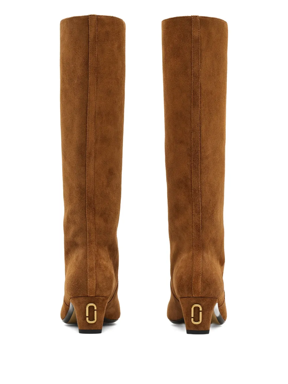 Marc Jacobs suede pointed-toe boots Brown