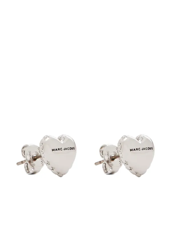 Marc Jacobs The Heart Balloon ピアス | シルバートーン | FARFETCH JP