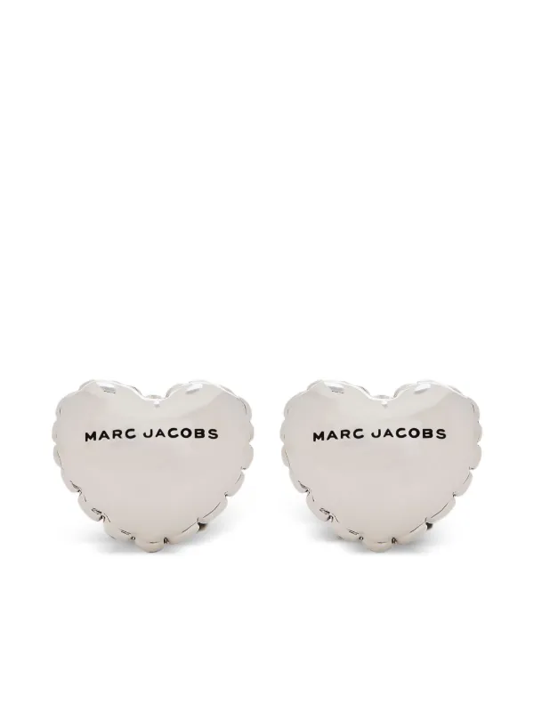 Marc Jacobs The Heart Balloon ピアス | シルバートーン | FARFETCH JP