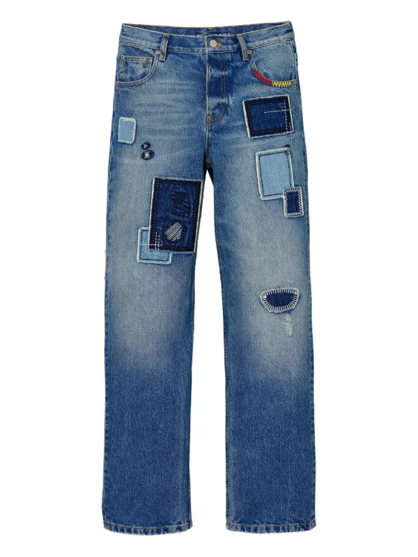 Marc Jacobs パッチワーク ジーンズ | ブルー | FARFETCH JP