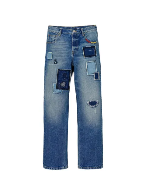 Marc Jacobs Patchwork straight jeans
