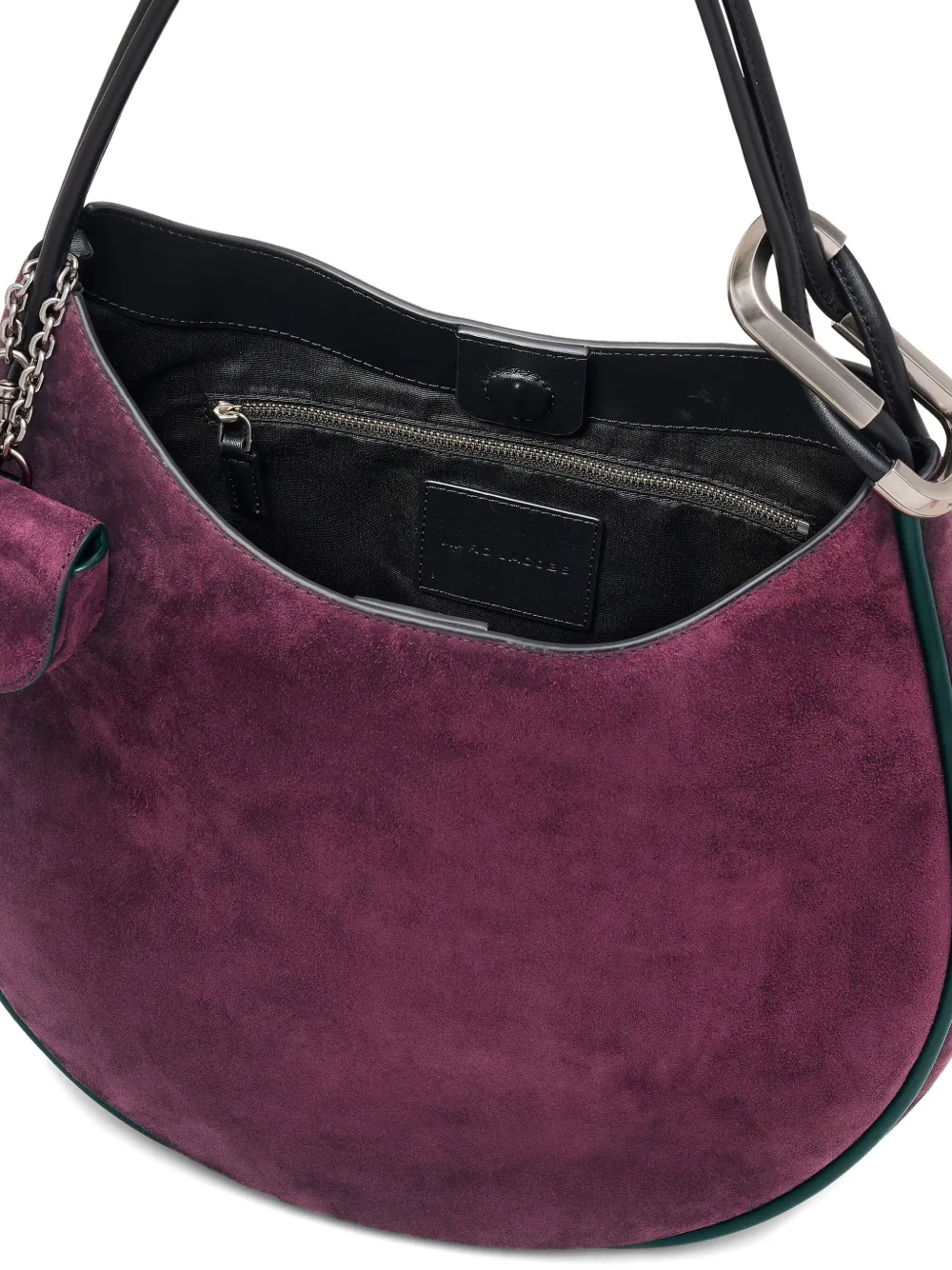 Marc Jacobs Large The Crescent Shoulder Bag In Purple