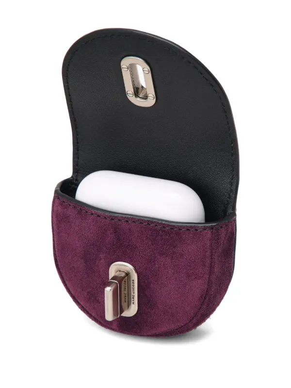 Marc Jacobs Large The Crescent Shoulder Bag | Purple | FARFETCH