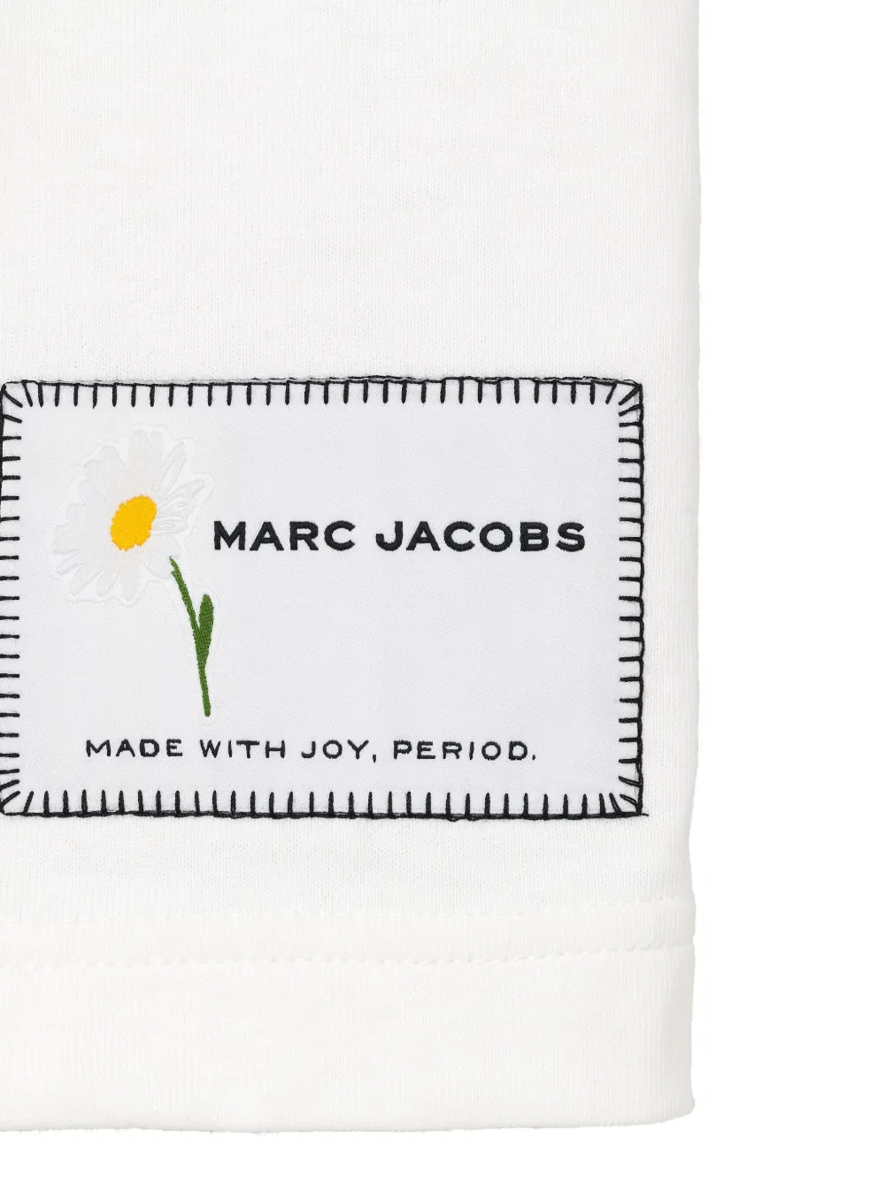 Marc Jacobs T-shirt met sjaalprint Wit