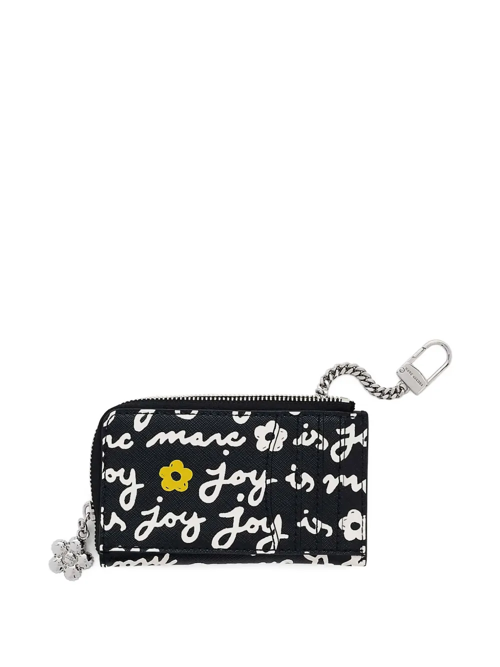 Marc Jacobs The Joy portemonnee met bloemenprint - Zwart