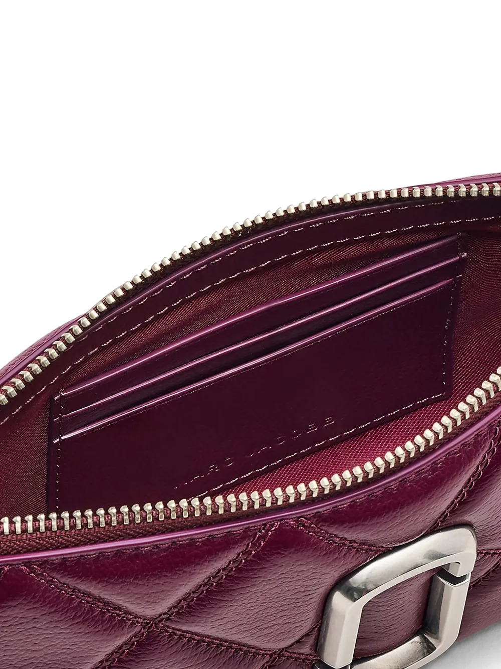 Marc Jacobs The Quilted mini-tas met handgreep Rood