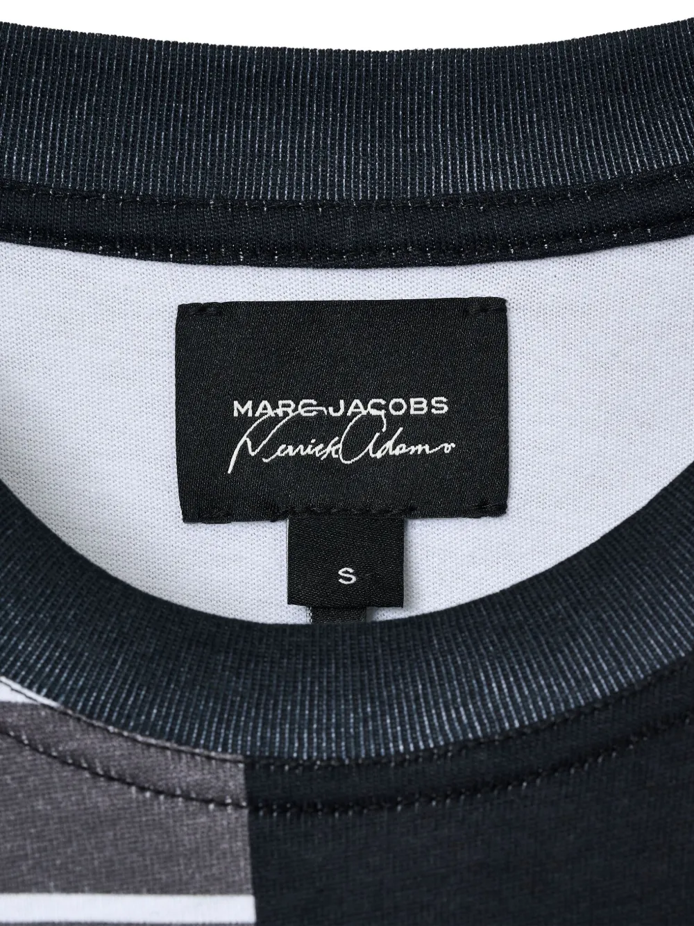  Marc Jacobs Patchwork Panelled T-shirt - Black 