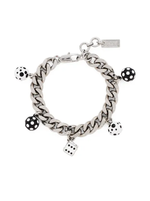 Marc Jacobs X Derrick Adams Dice Charm bracelet
