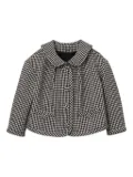 Marc Jacobs Gingham-tweed jacket - Black