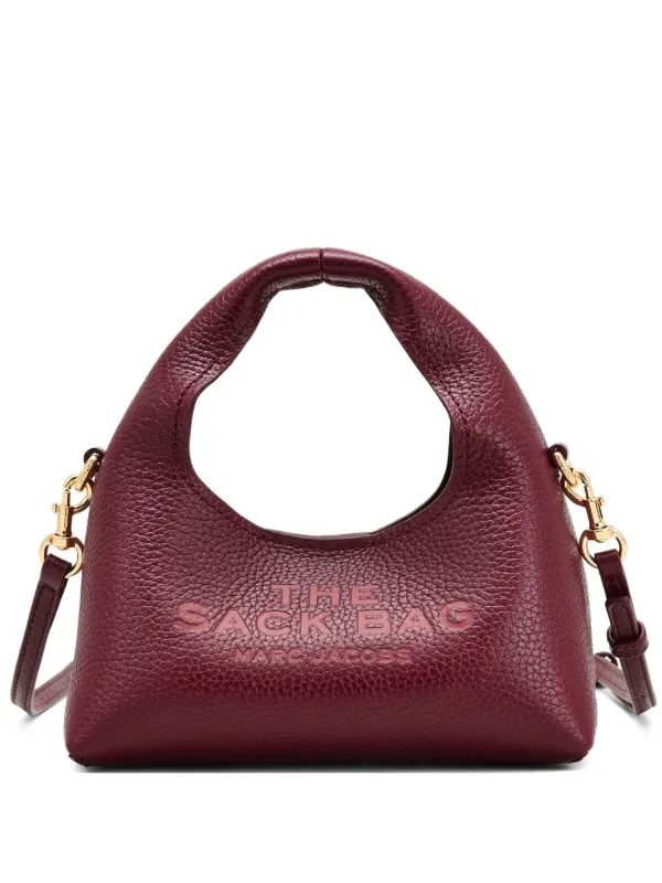 Marc Jacobs Sac à Bandoulière à Logo Embossé Rouge FARFETCH MA