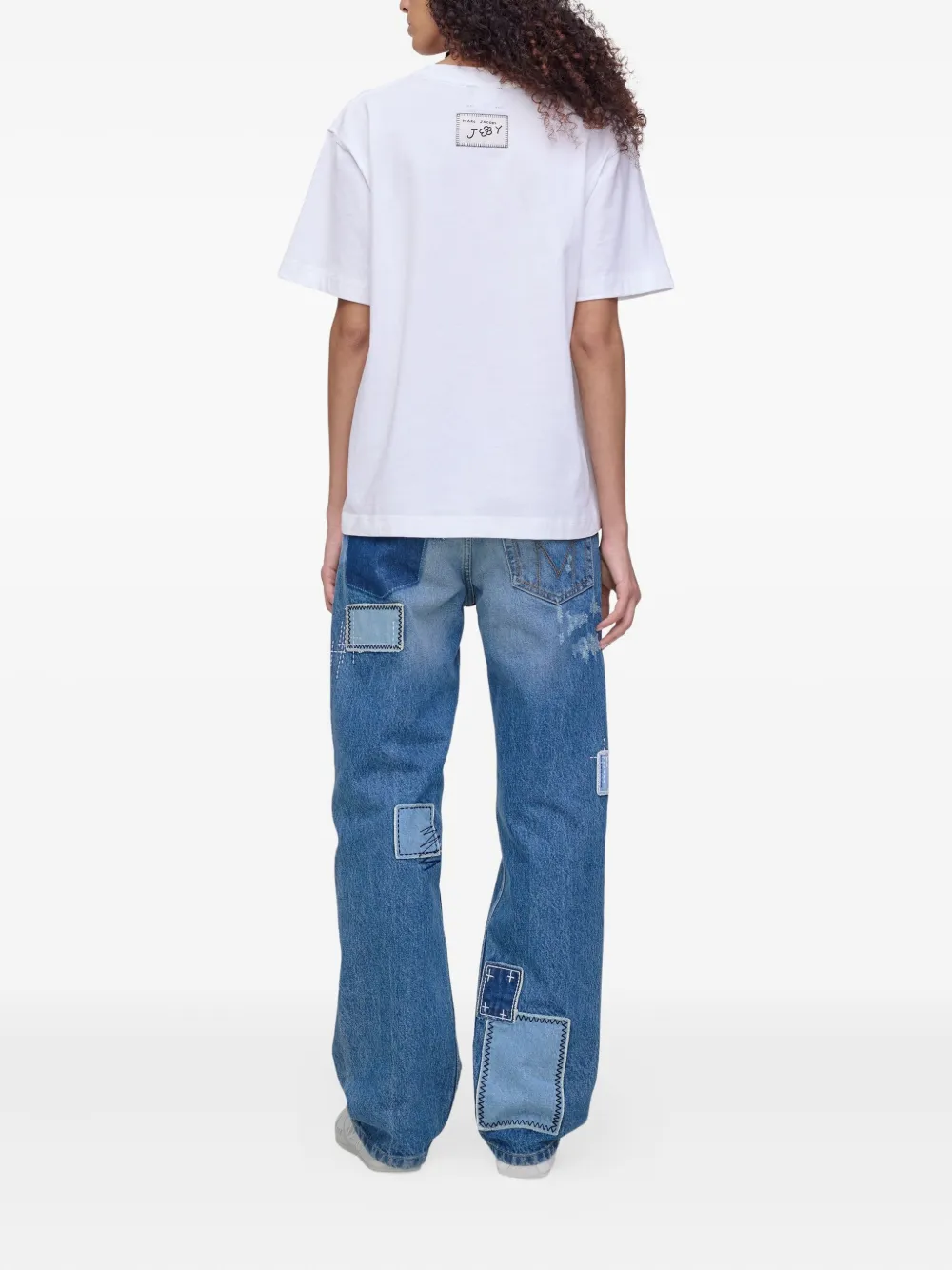 Marc Jacobs Graphic-print Box Tee In White