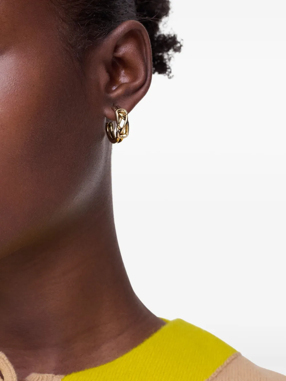 Marc Jacobs The Dual Hoop earrings - Goud