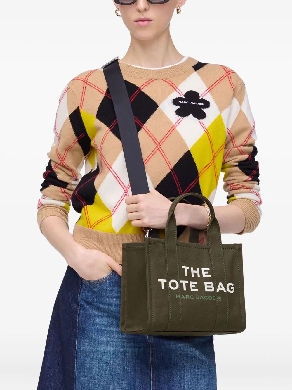 Marc Jacobs The Small Tote bag - Groen