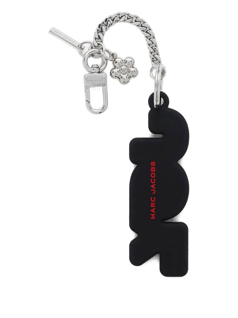 Marc Jacobs The Joy Keyring In Black