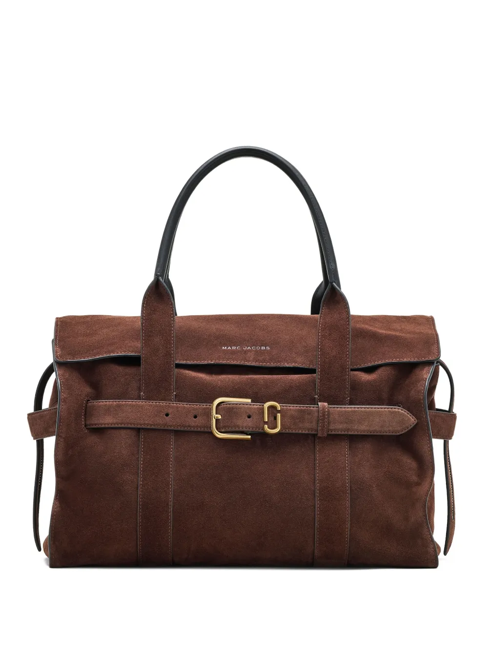 Marc Jacobs The Dakota suède Shopper Bruin