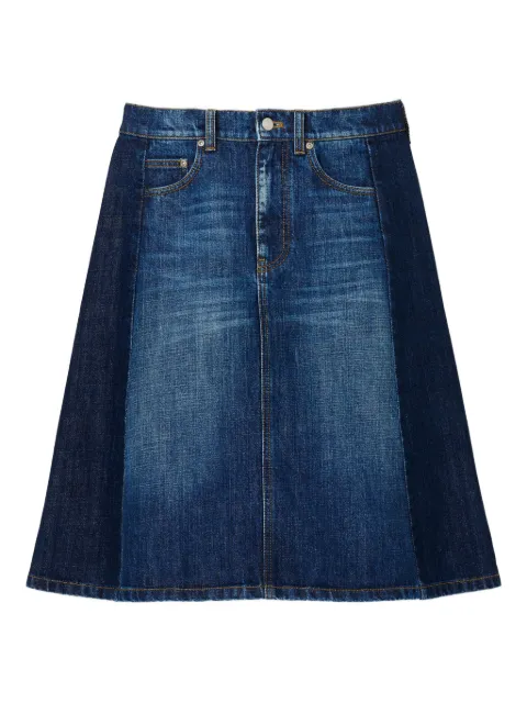Marc Jacobs two-tone denim skirt