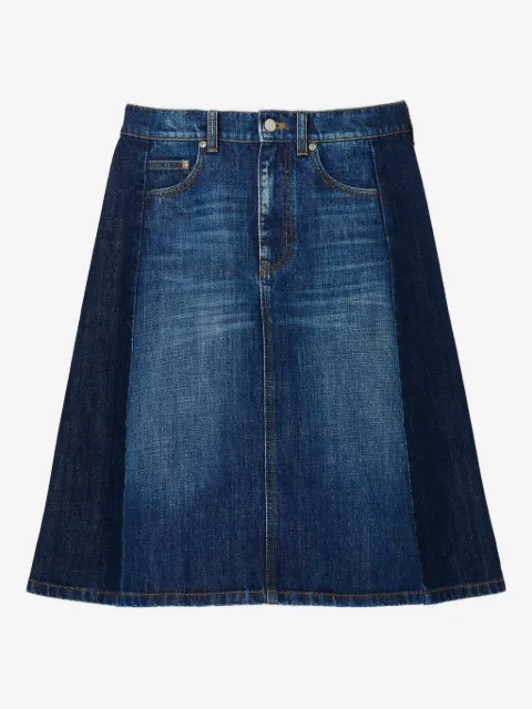 Marc Jacobs 투톤 데님 스커트