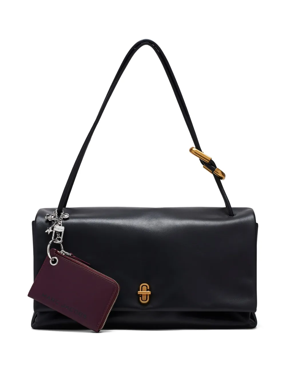 Marc Jacobs The Coin Purse Charm Case In Black