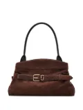 Marc Jacobs The Dakota suede tote bag - Brown