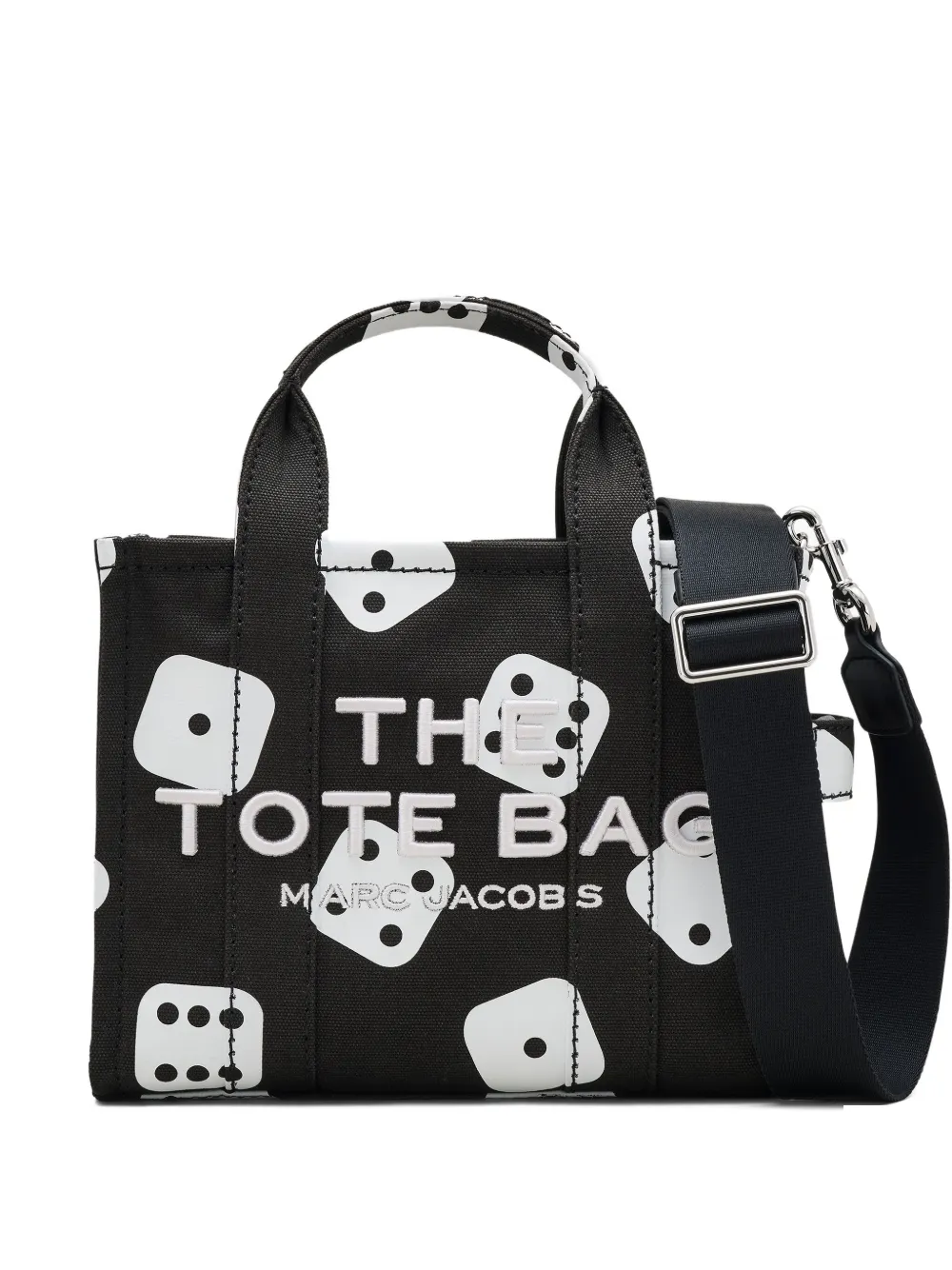 Marc Jacobs x Derrick Adams プリント ハンドバッグ S - ブラック Marc Jacobs x Derrick Adams プリント ハンドバッグ S - ブラック