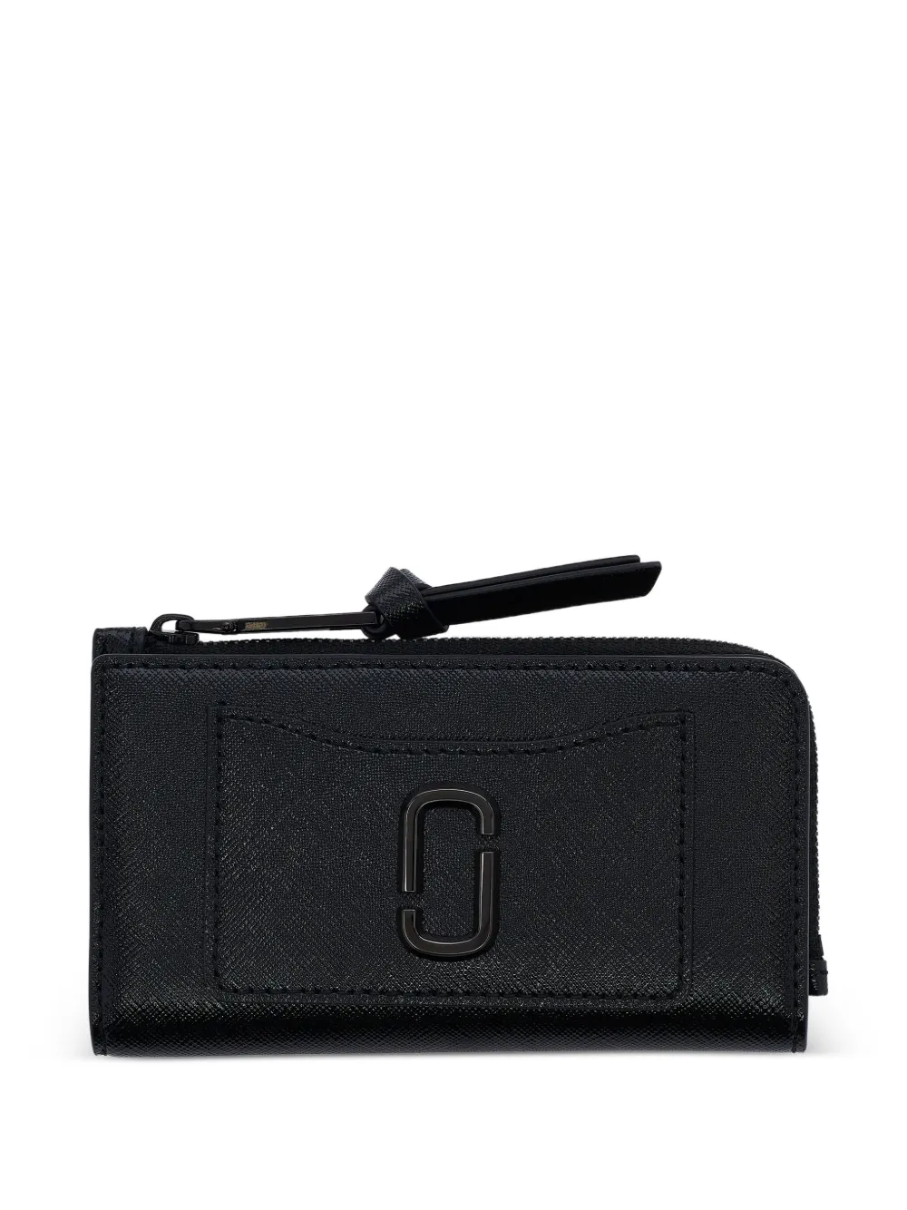 Marc Jacobs The Utility Snapshot leren portemonnee Zwart