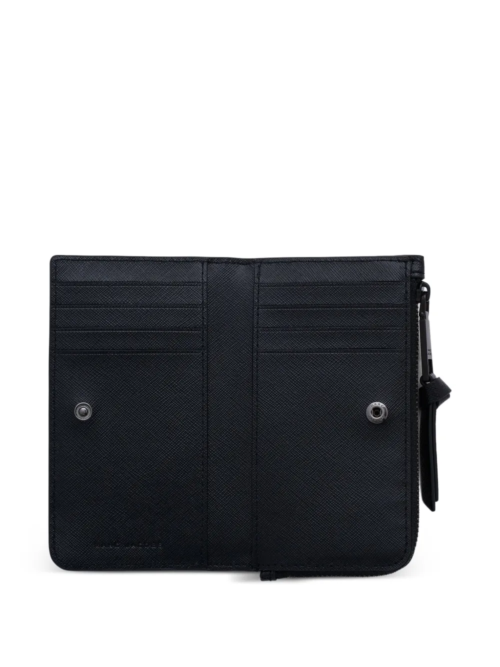 Marc Jacobs The Utility Snapshot leren portemonnee Zwart