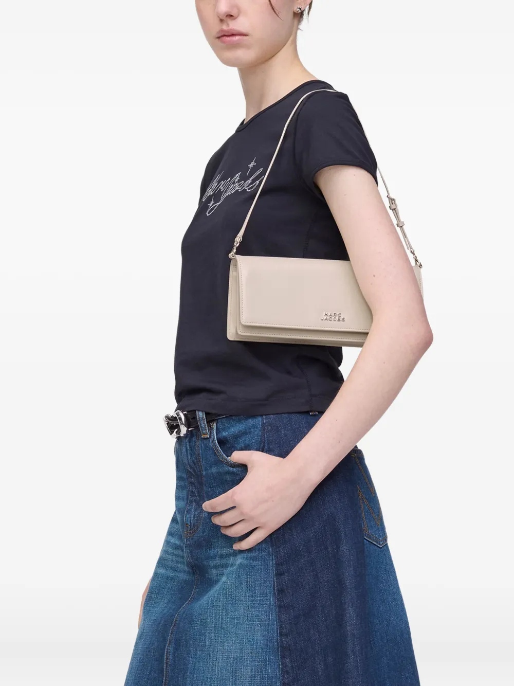 Marc Jacobs The Mirror shoulder bag - Beige