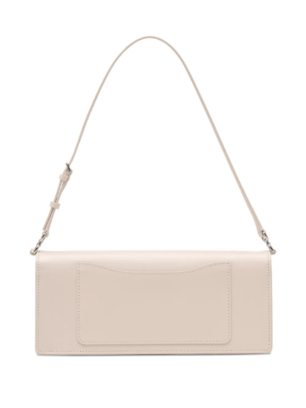 Marc Jacobs The Mirror Leather Shoulder Bag In White