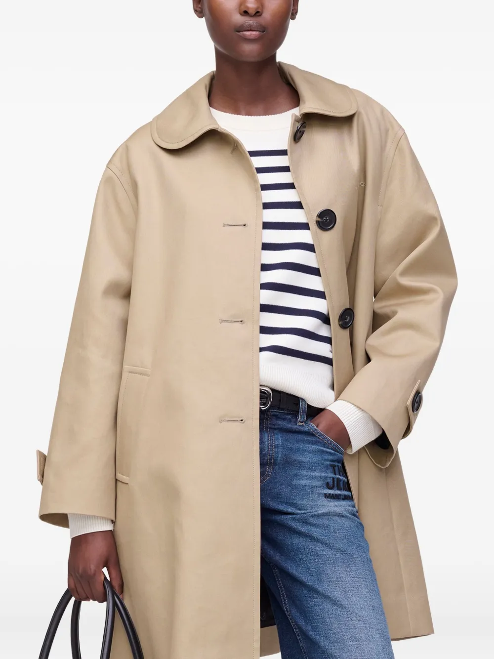 Marc Jacobs Single-breasted Coat In Neutral