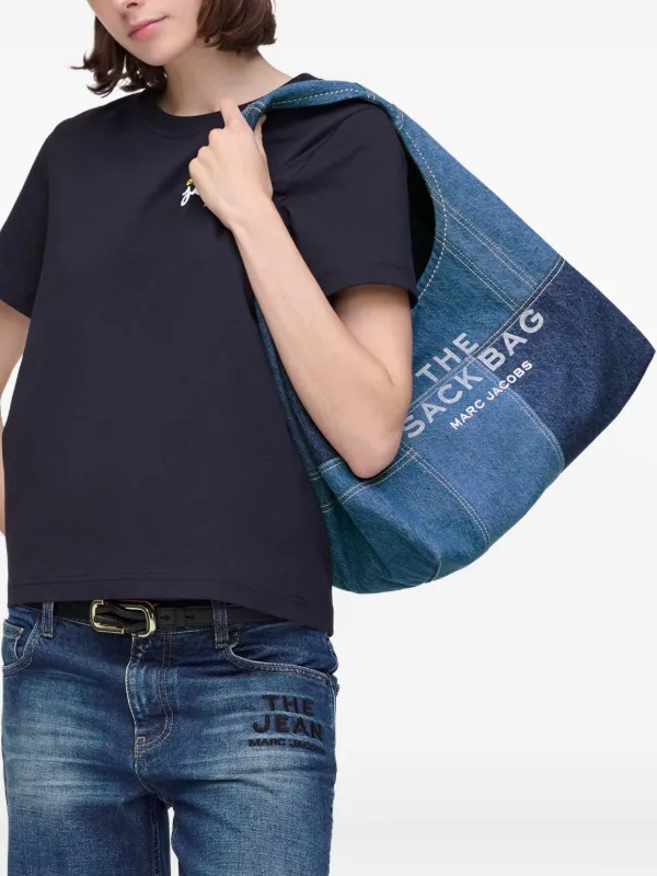 Marc Jacobs The Sack ショルダーバッグ M | ブルー | FARFETCH JP