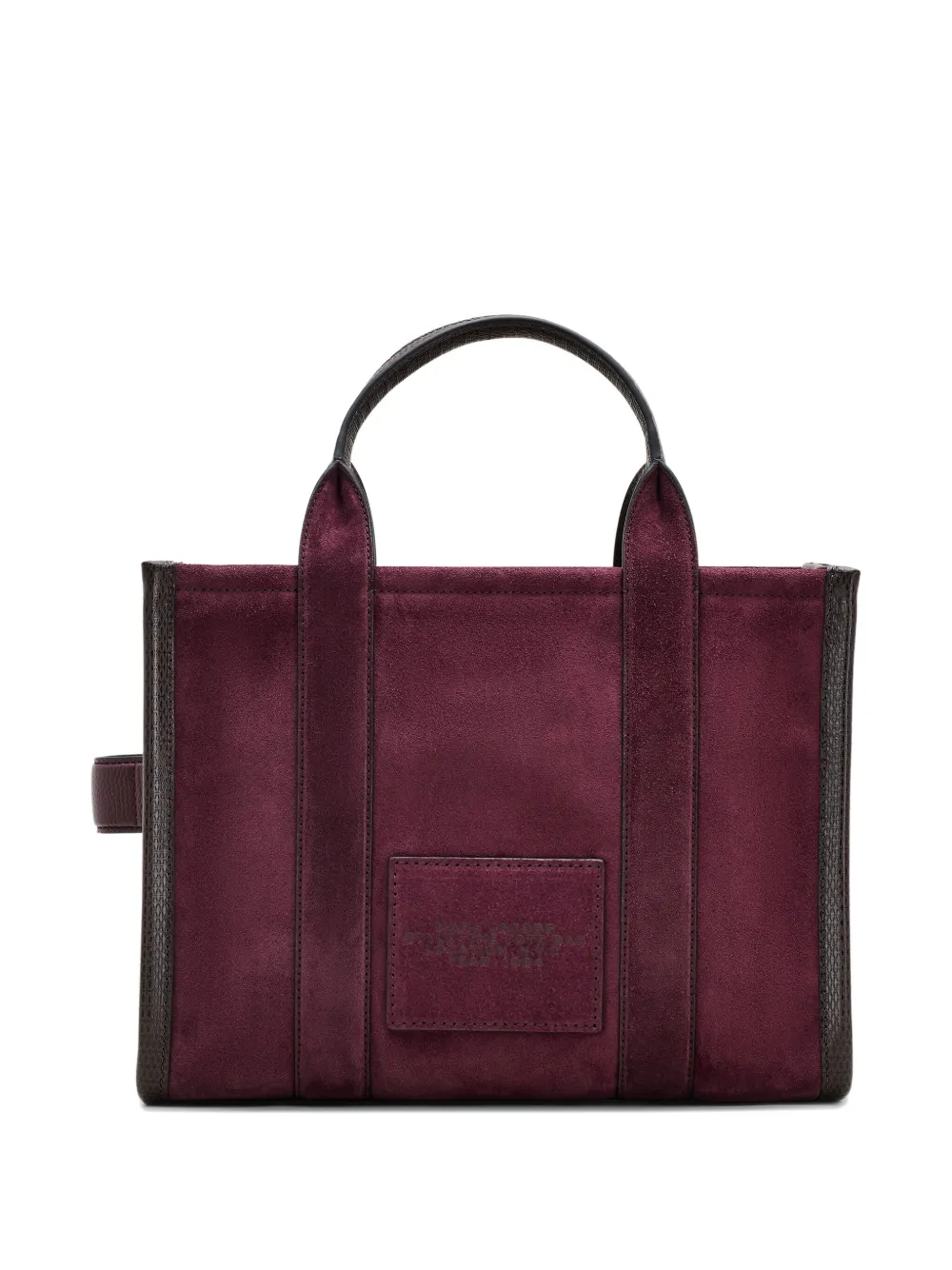 Marc Jacobs Medium The Suède Shopper Rood