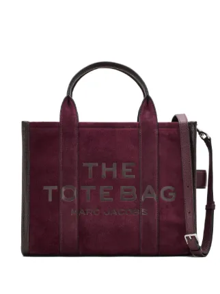 未使用　MARC JACOBS THE TOTE BAG ボルドー Marc Jacobs The Suede Medium Tote Bag | Red | FARFETCH