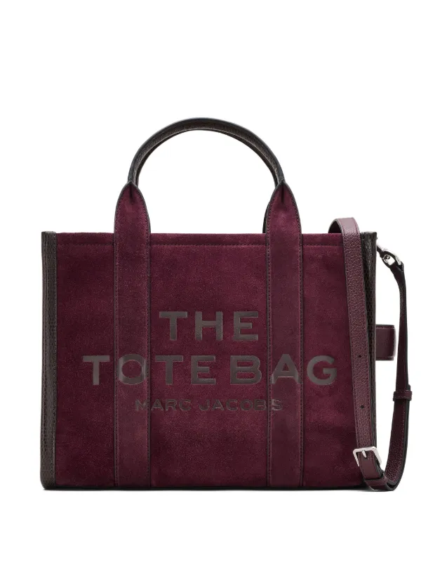 Marc Jacobs The Suede Medium Tote バッグ | レッド | FARFETCH JP