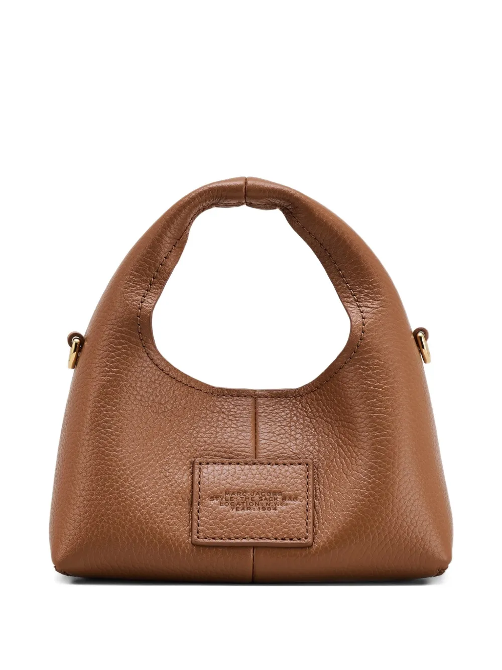 Marc Jacobs The Sack kleine leren shopper met handgreep Bruin
