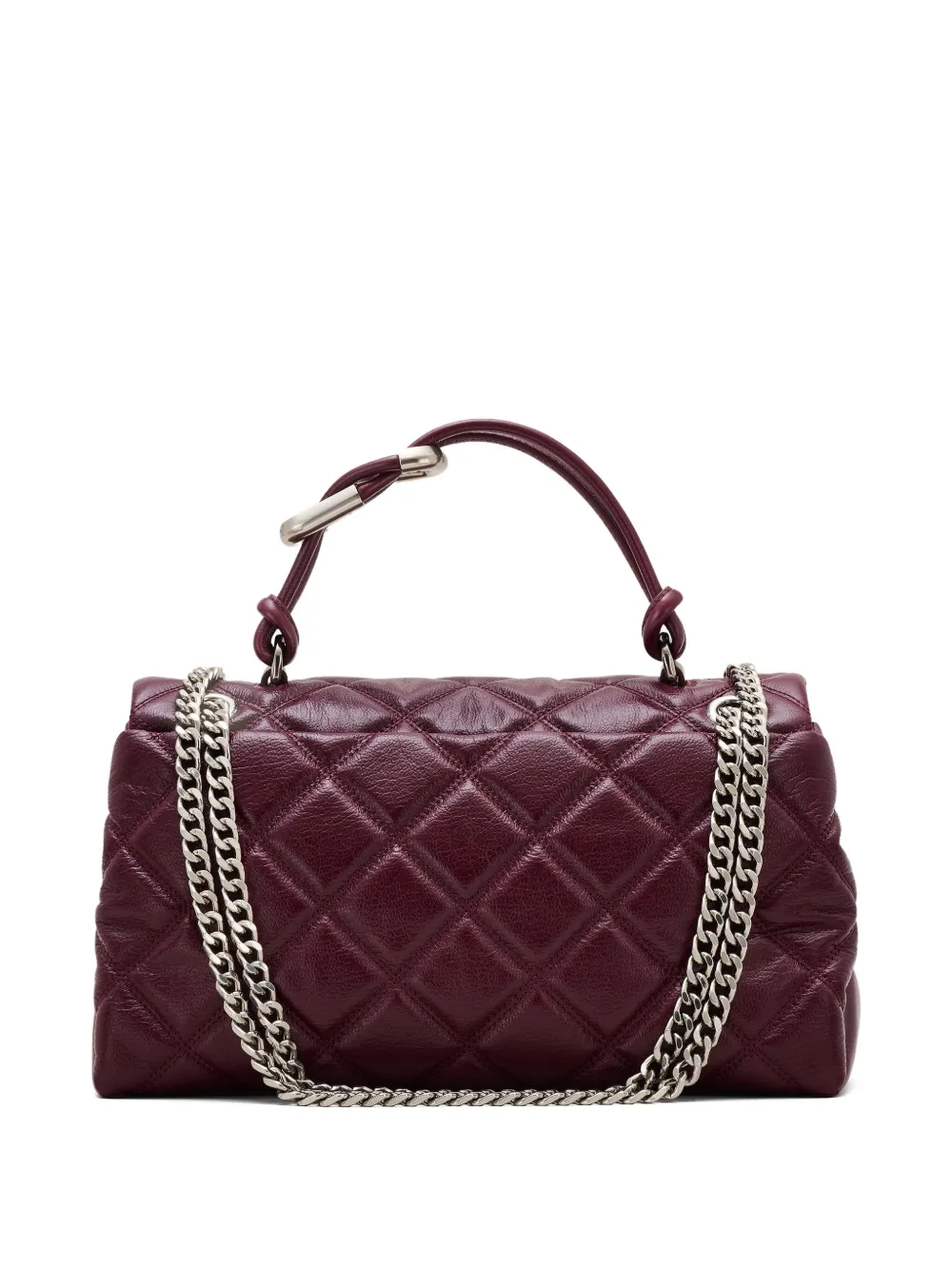 Marc Jacobs Medium The Quilted Dual Convertible schoudertas Paars