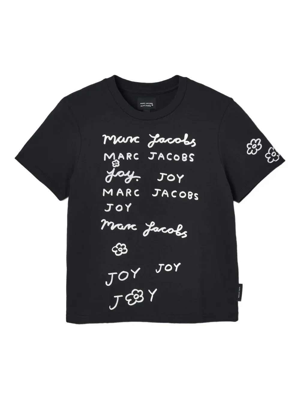 Marc Jacobs daisy-print T-shirt | Black | Image 1