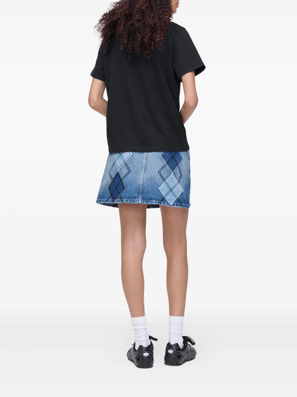 Marc Jacobs Daisy-print T-shirt In Black
