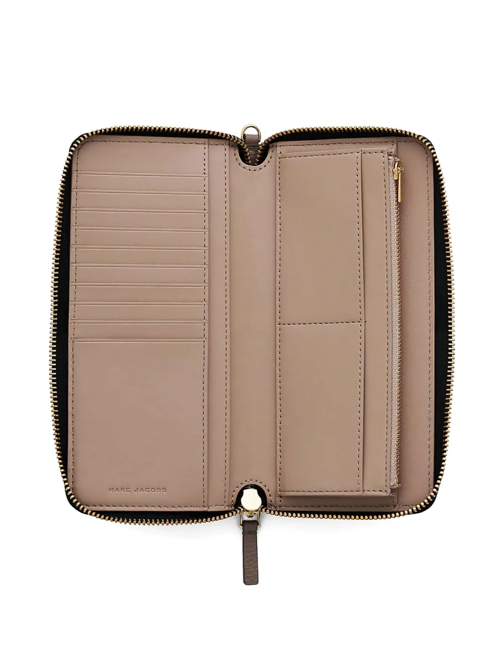 Marc Jacobs The Continental Wallet In Brown