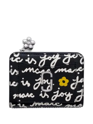 Marc Jacobs The Joy フローラル 財布 | ブラック | FARFETCH JP