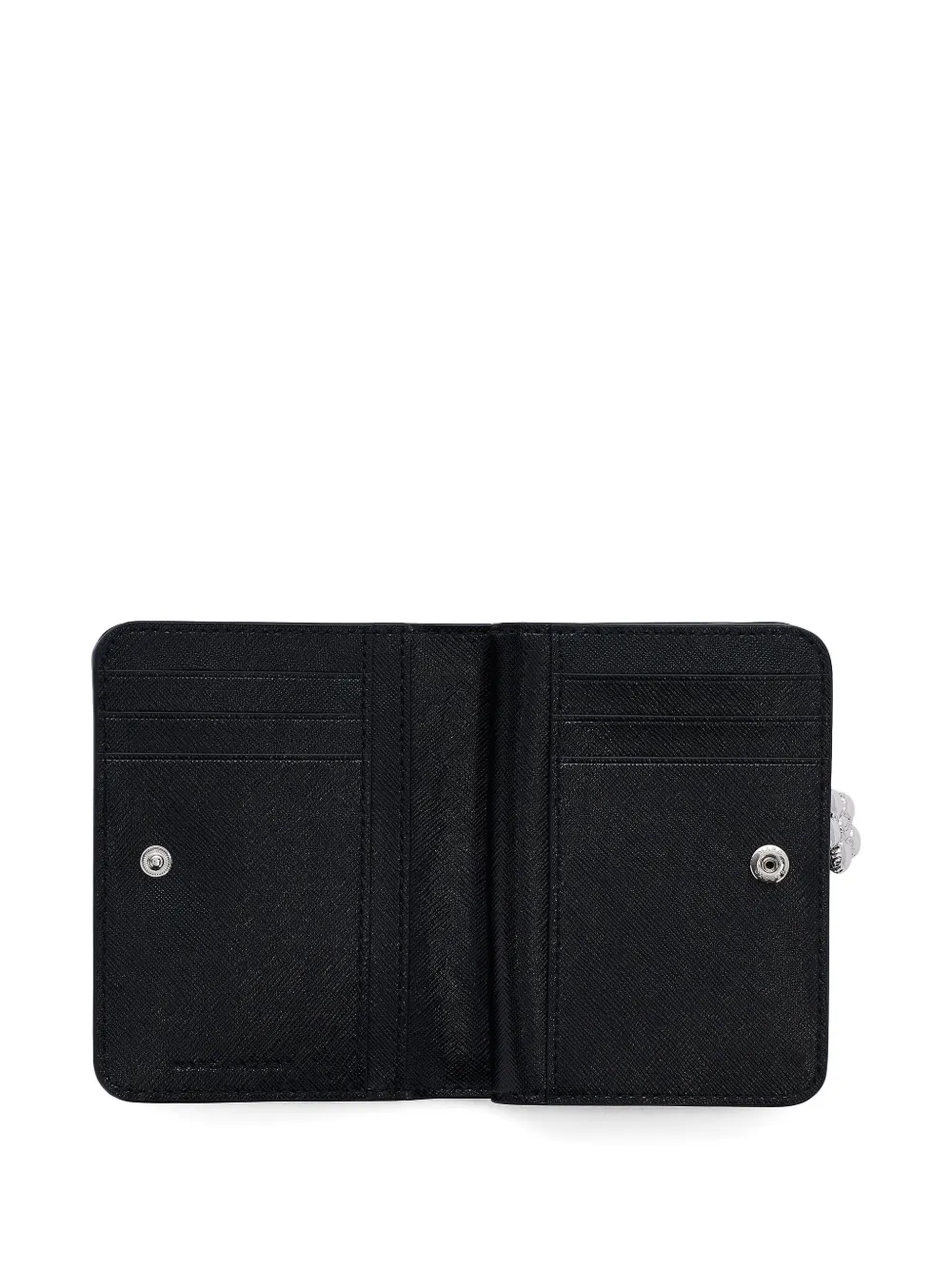 Marc Jacobs The Joy Floral-print Wallet In Black
